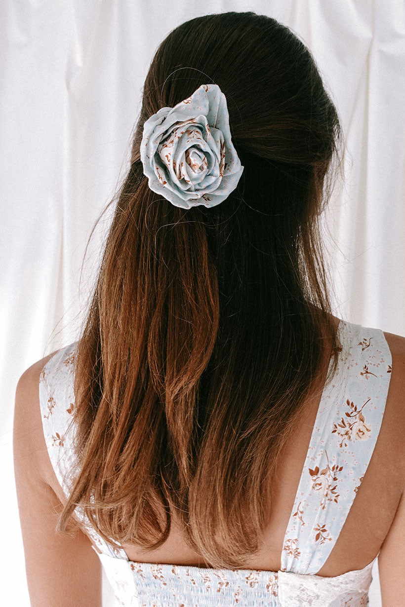 Fleur Rosette Scrunchie